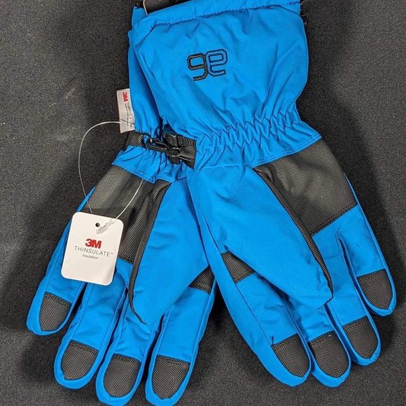 NWT ARCTIX | Marina Blue Buckle Zip Downhill Gloves - L - Picture 3 of 6